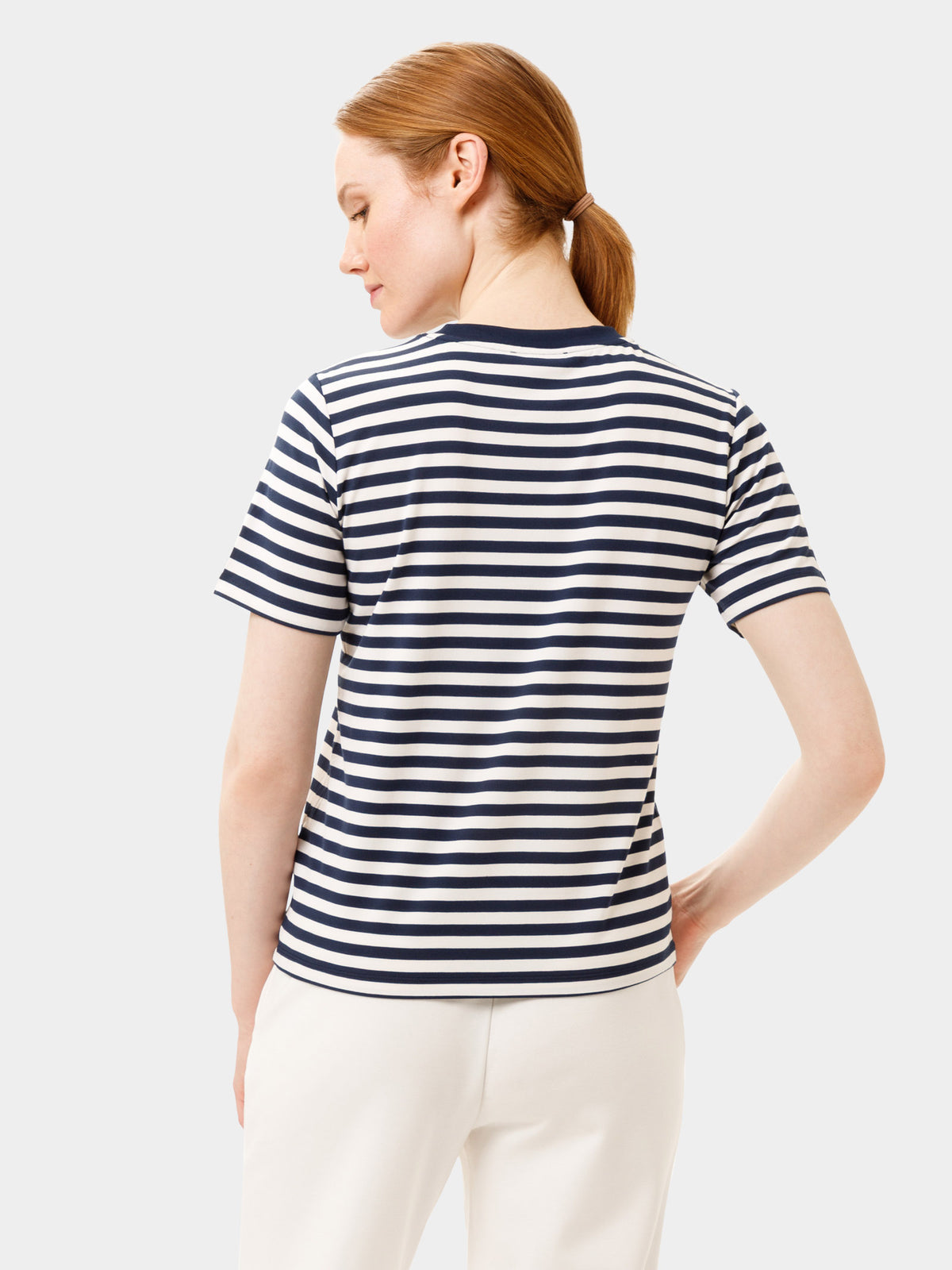 Stripe Dress Blue/Bright White