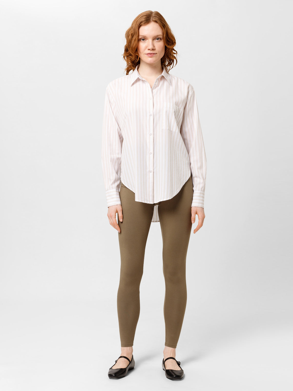 Stripe Moonbeam/White