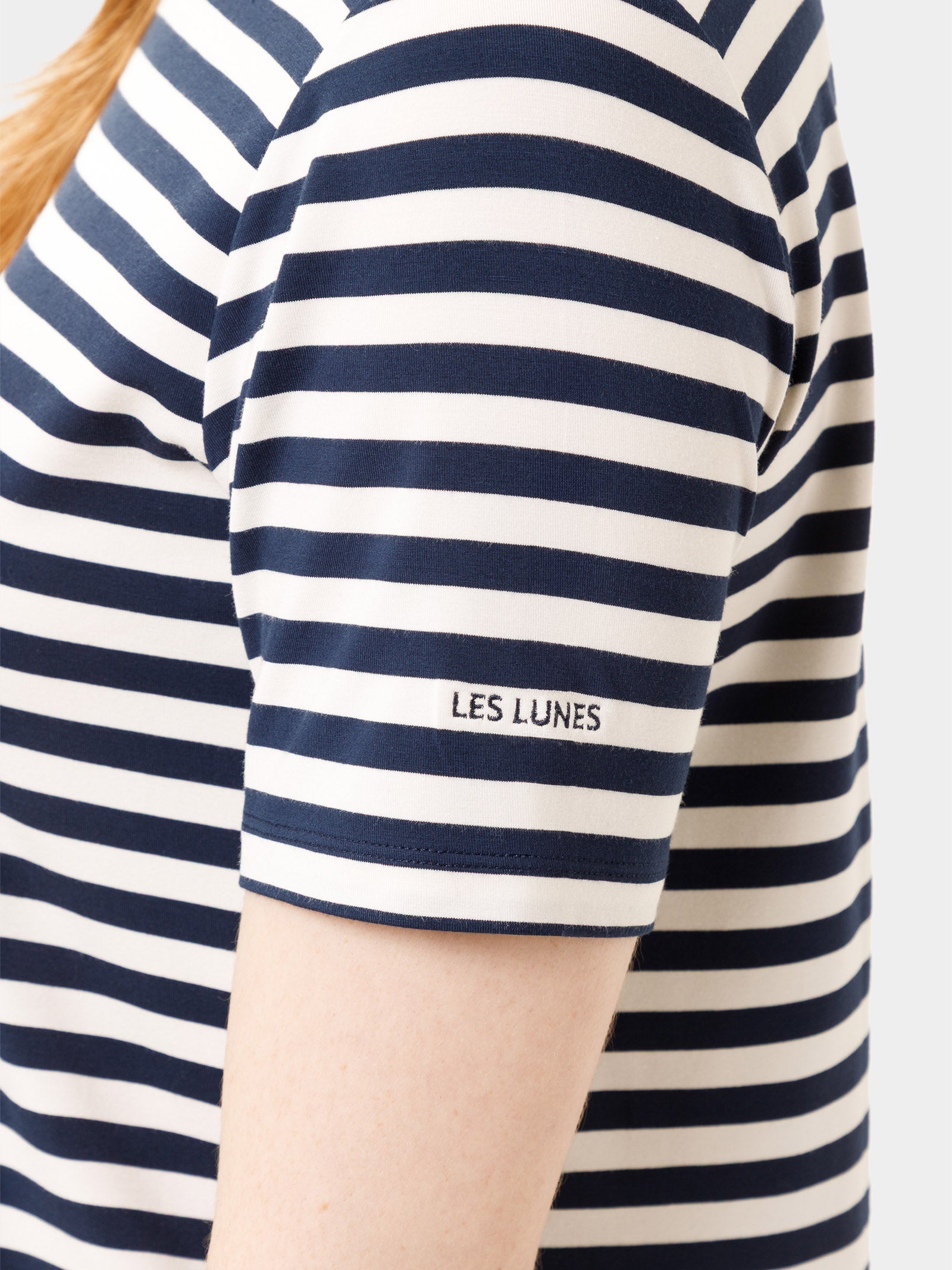 Stripe Dress Blue/Bright White