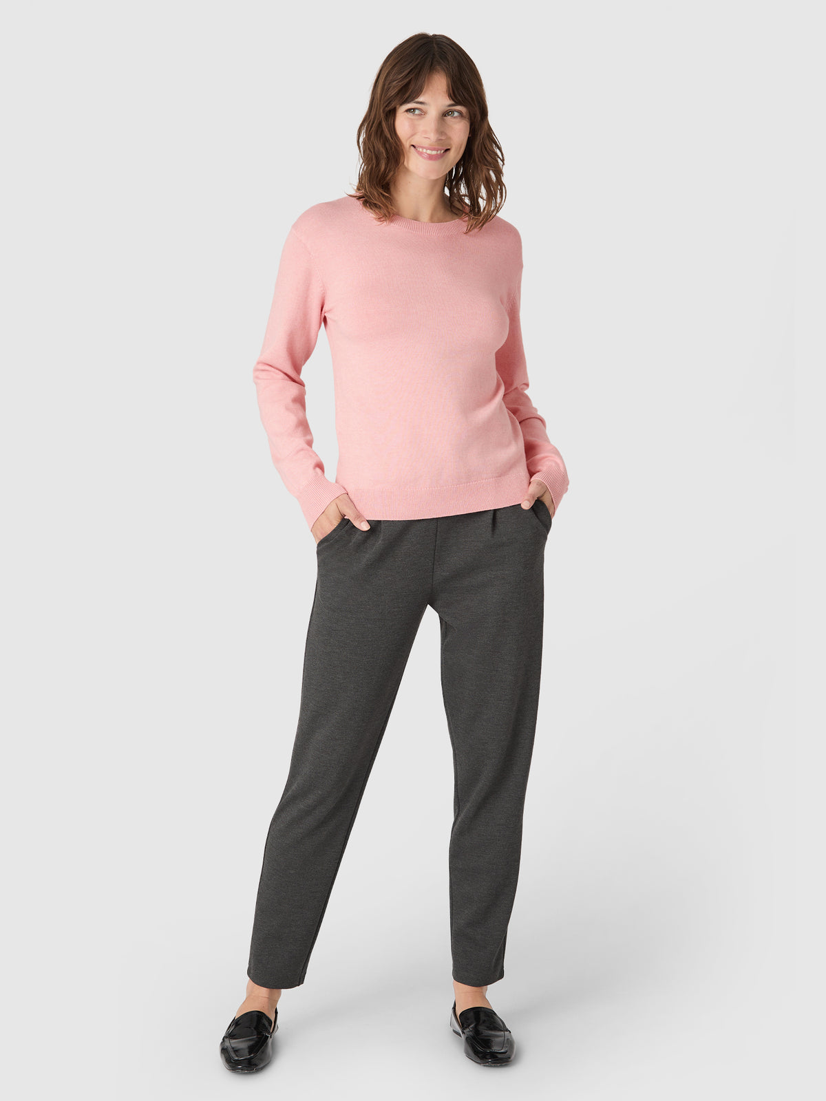 Powder Pink Melange