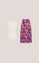 Set aus Ivy Bodysuit & Sienna Long Skirt