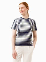 Stripe Dress Blue/Bright White