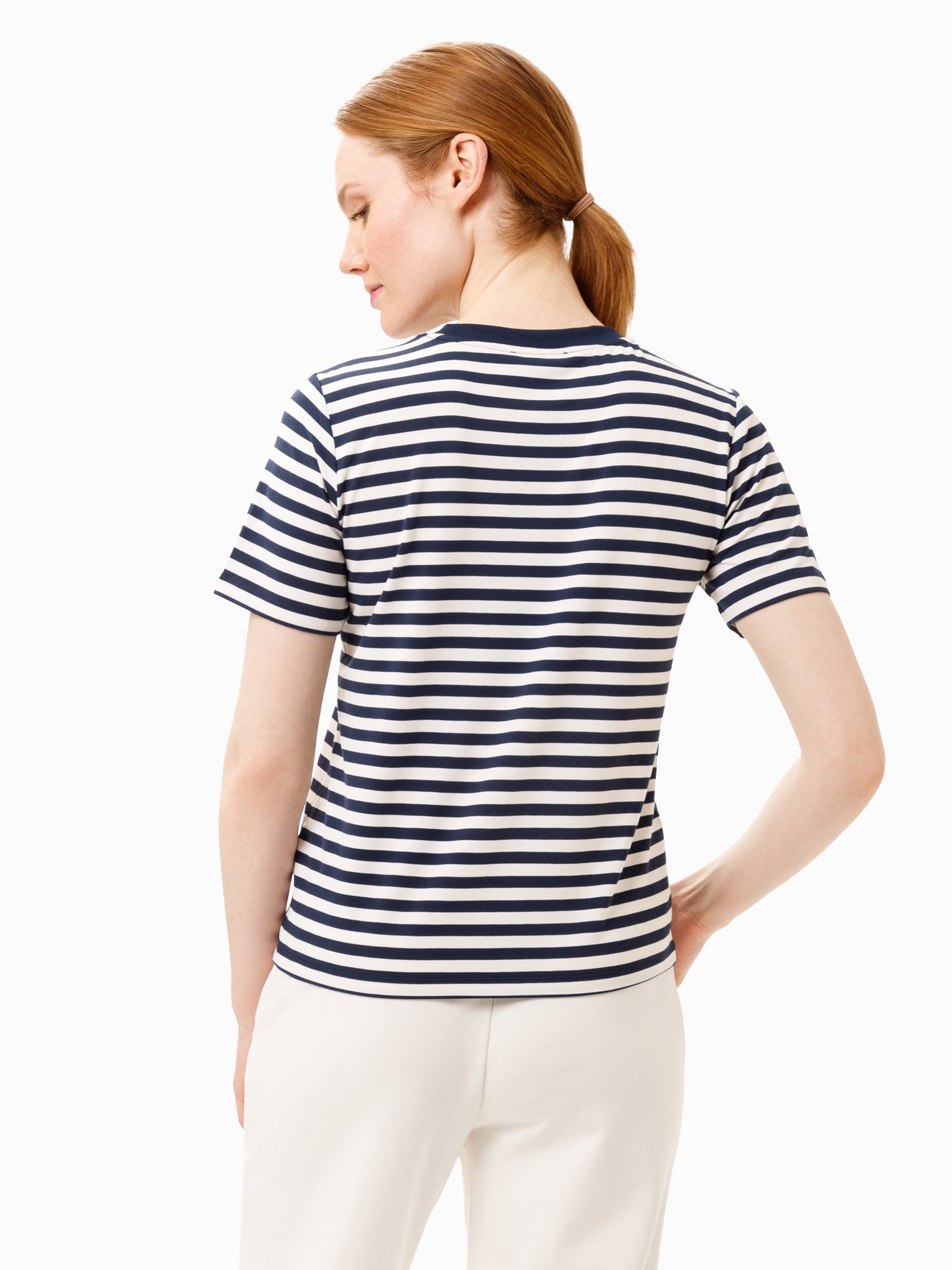 Stripe Dress Blue/Bright White
