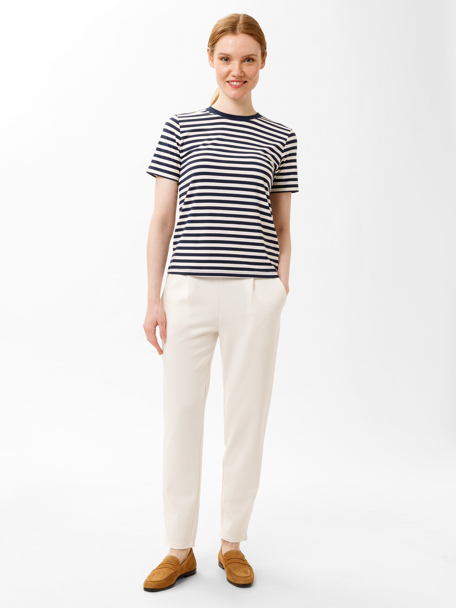 Stripe Dress Blue/Bright White