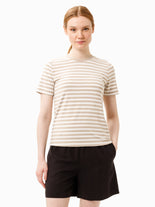 Stripe Plaza Taupe/Bright White