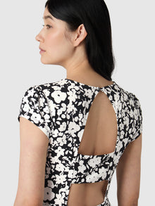Flower AOP Black
