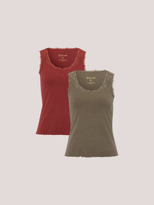 Khaki & Terracotta