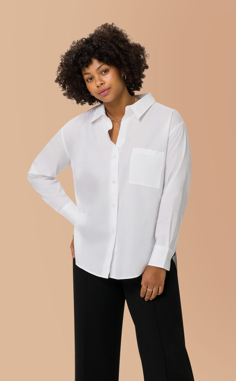 Hannaa Shirt in White