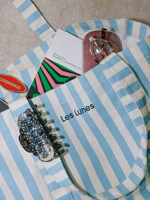 Stripe Sky Blue/White