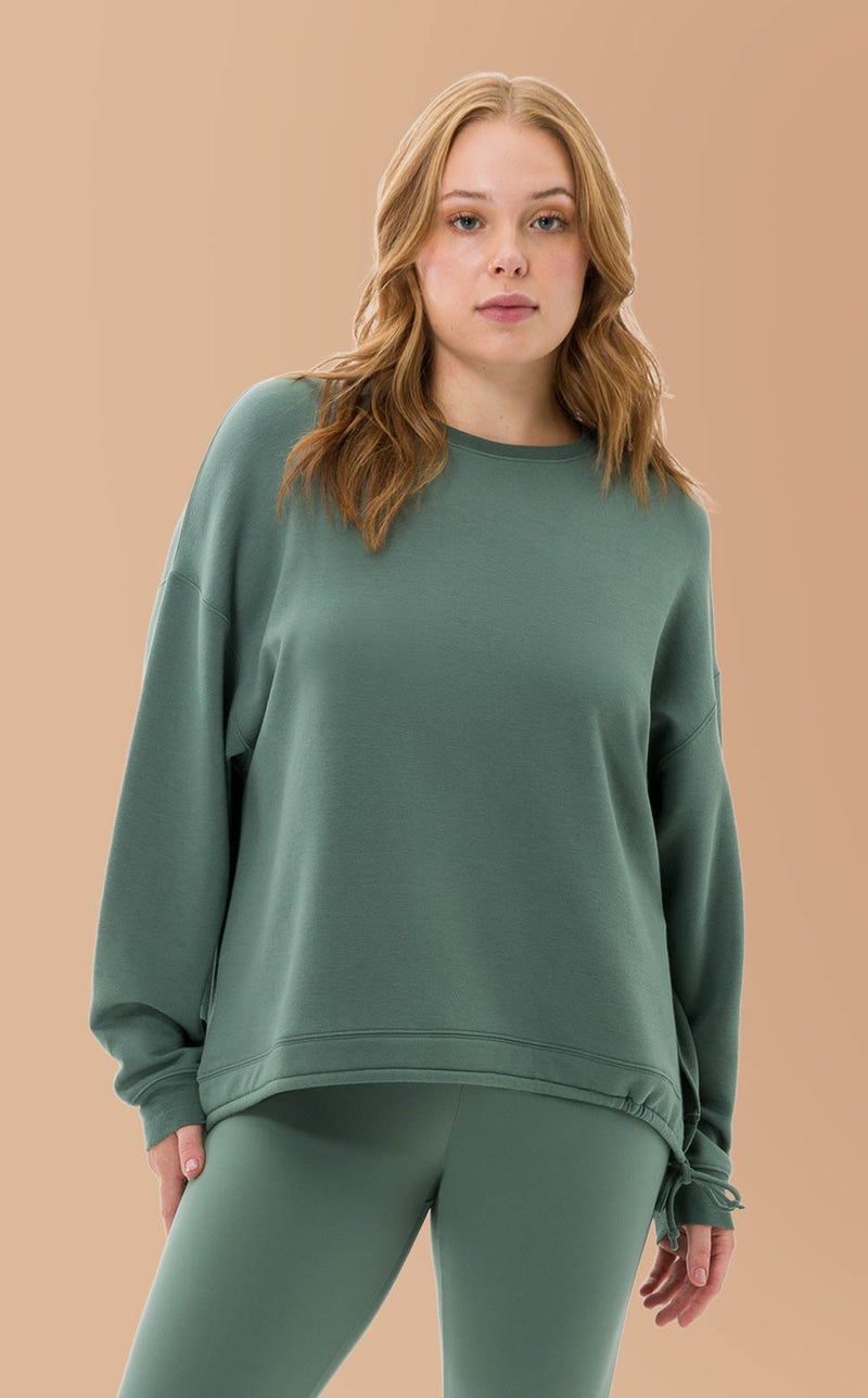 Liiv Sweater in Sage Leaf