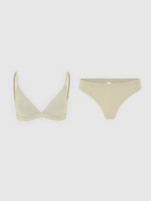 Roryy Triangle Bralette & Thong Set