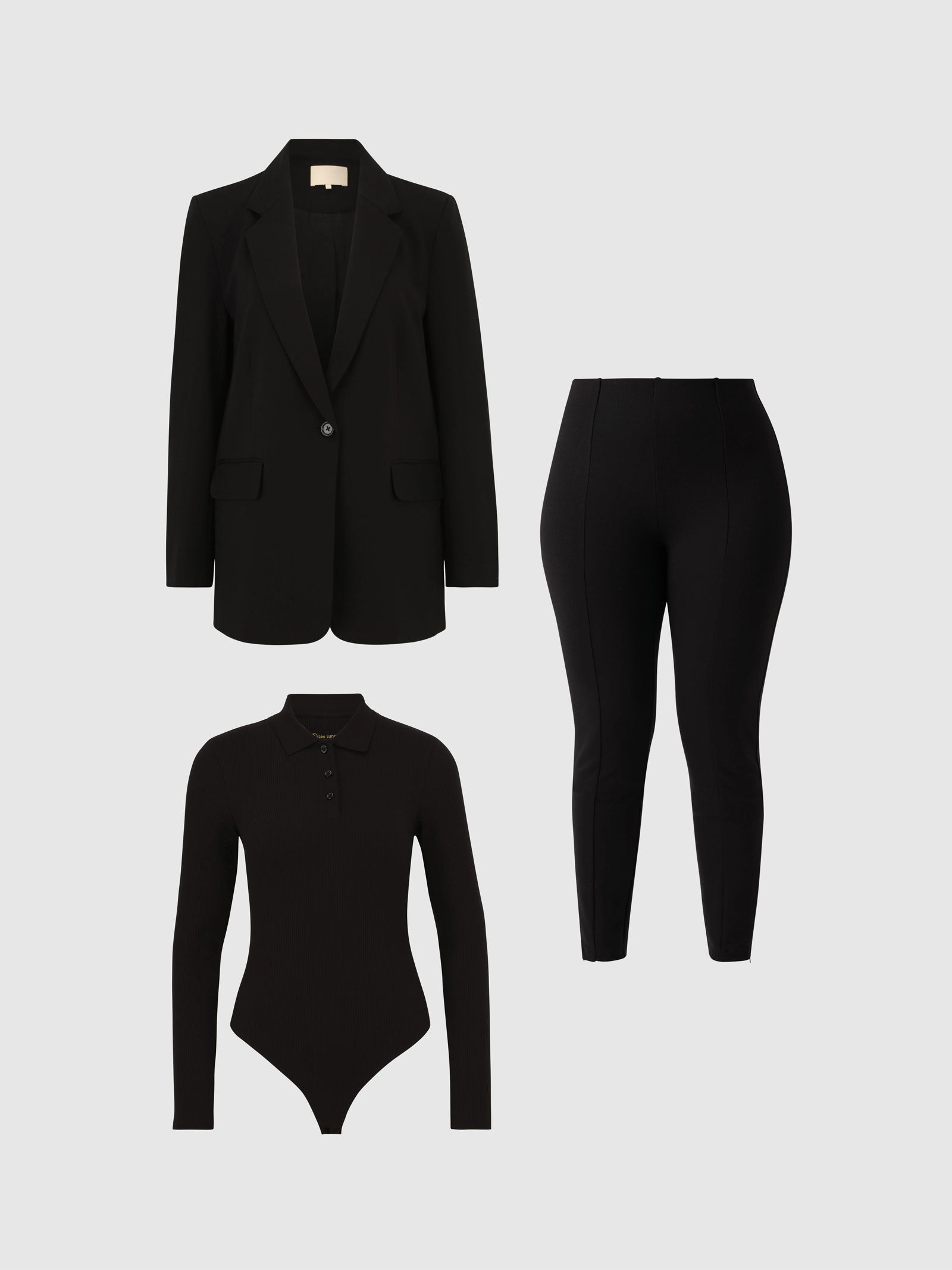 Set aus Ayaa Bodysuit & Ziia Blazer und Zoola Leggings