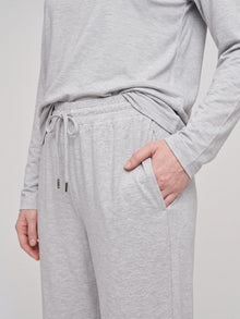 Floorence Pyjama Set Light Grey Melange