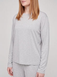 Floorence Pyjama Set Light Grey Melange