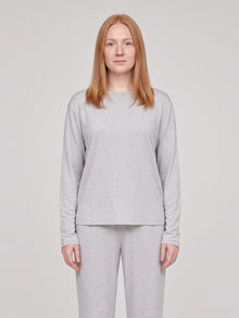 Floorence Pyjama Set Light Grey Melange