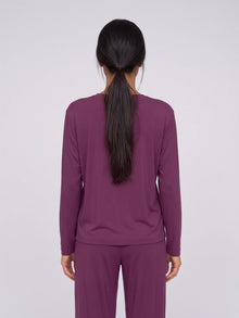 Floorence Pyjama Set Mauve Wine
